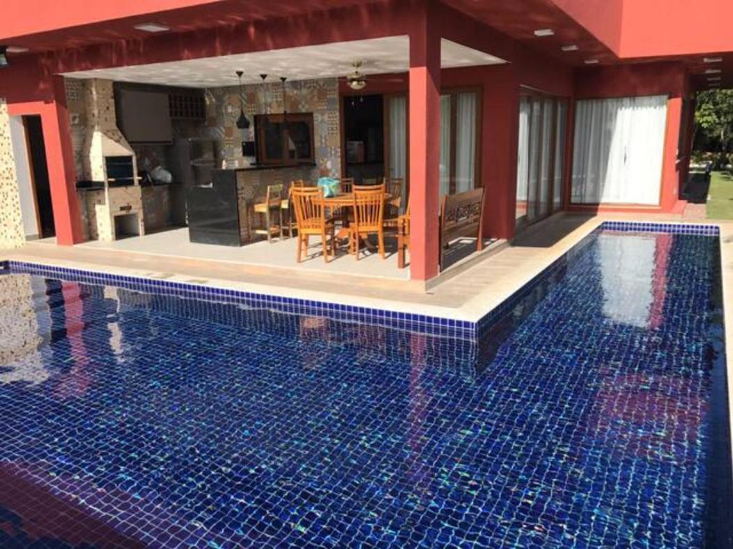 Casa Temporada - 4 Suites - Condominio Luxo - Piscina Extraordinaria - Praia De Itacimirim-Ba 카마사리 외부 사진