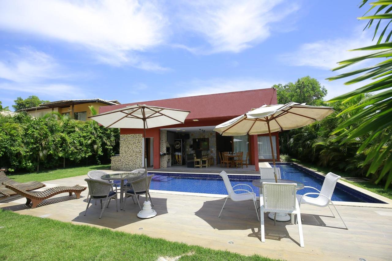 Casa Temporada - 4 Suites - Condominio Luxo - Piscina Extraordinaria - Praia De Itacimirim-Ba 카마사리 외부 사진