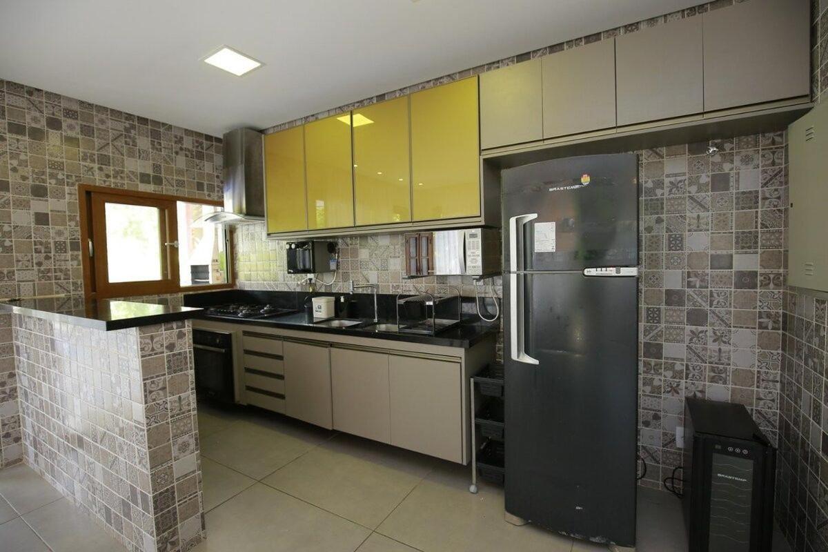 Casa Temporada - 4 Suites - Condominio Luxo - Piscina Extraordinaria - Praia De Itacimirim-Ba 카마사리 외부 사진