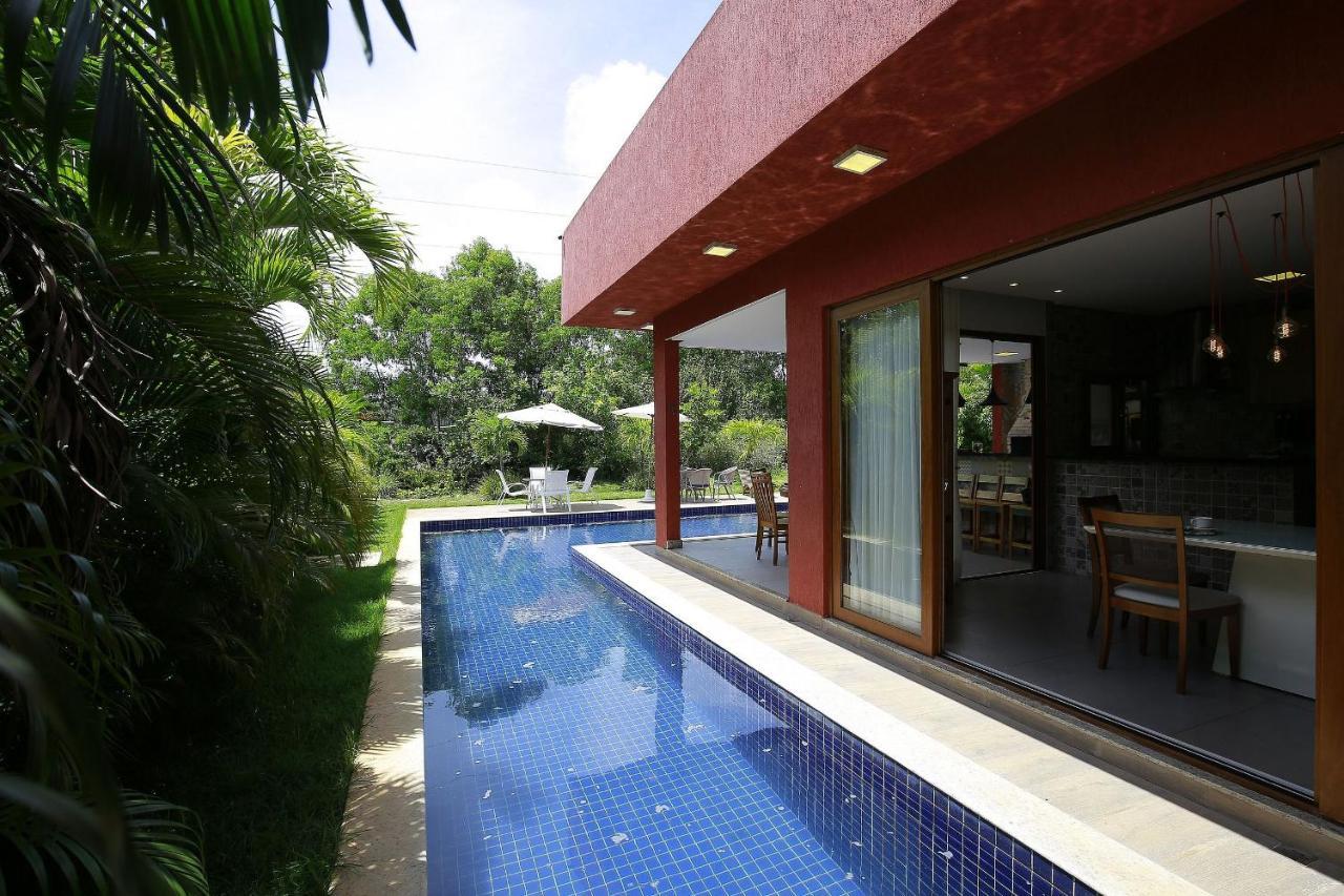 Casa Temporada - 4 Suites - Condominio Luxo - Piscina Extraordinaria - Praia De Itacimirim-Ba 카마사리 외부 사진